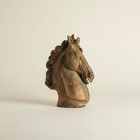 Horse Head Statue Gift Idea Horse Head Bust Realistic Details Table Ornament for Living Room, Office