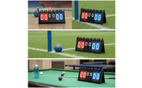 Foldable Scoreboard Portable Scoreboard with Flip Rings Water-Resistant