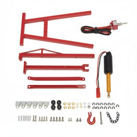 1/10 Scale Garage Set Rc Engine Hoist Easy Assembly Rc Engine Crane for Workshop Scene