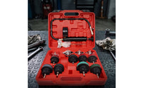 14 Pieces Cooling System Pressure Tester Kit Universal Radiator Leak Tester Coolant Vacuum Refill Tool for Mechanics, Home Mechanics