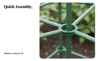 Plant Climbing Frame Weather Resistant Vine Support Stand Sturdy and Vine Support Cage for Farmers, Balcony, Patio, Farm