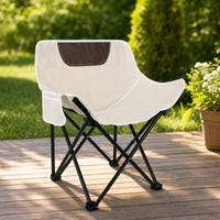 Easy to Clean Moon Chair with Carry Bag Lightweight Moon Chair Portable Furniture Sturdy for Picnic