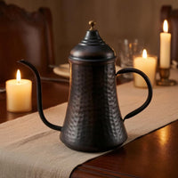 Handmade Gooseneck Coffee Pot Fitted Lid Gooseneck Coffee Kettle