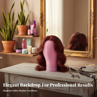 Hairpiece Styling Head Easy to Pin Hairpiece Making Head Suitable for Pinning for Hairstylists, Salon