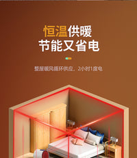 110V美规出口日本台湾小型迷你暖风机家用取暖器办公桌面电暖器