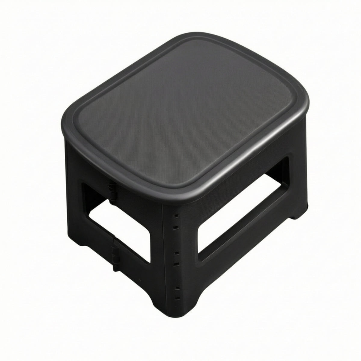 Portable Toilet with Lid Easy to Clean Foldable Stool with Lid Lidded for Travel