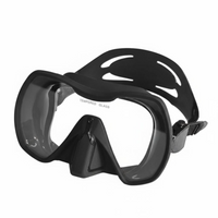 Silicone diving goggles, unisex