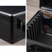 Graded Card Case Portable Trading Card Storage Box Safeguarding for Travel