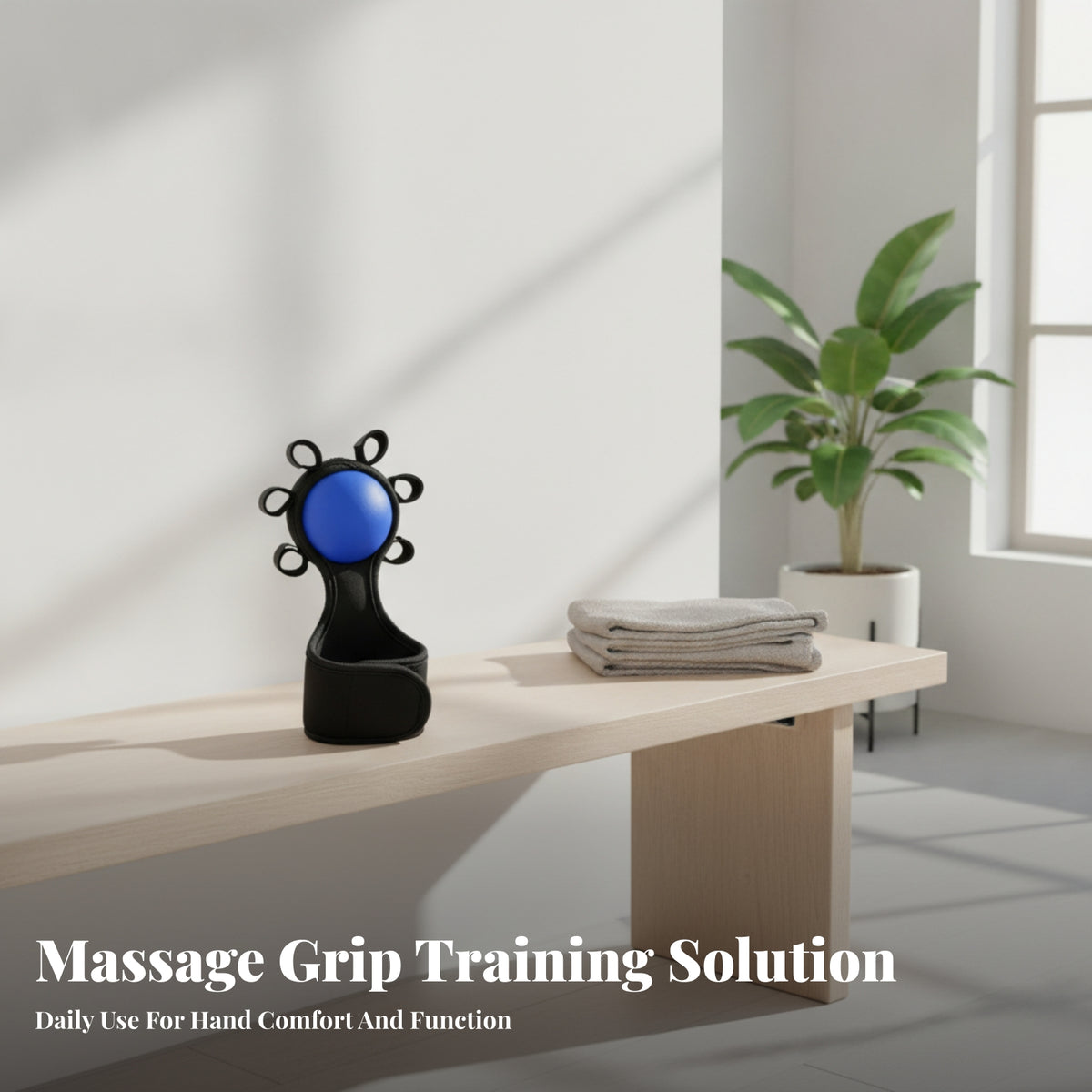 Finger Strengthener Ball Therapeutic Wrist Support Grip Ball