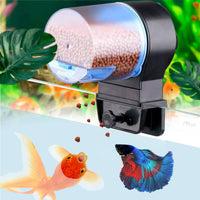 Adjustable Portion Control Automatic Aquatic Feeder Large Capacity Timed Aquarium Feeder Quiet Operation Smart Aquatic Food Dispenser Two Mounting Options for Turtle Owners, Holiday