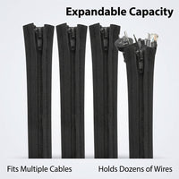 10 PCS Cable Clips Adhesive Cable Organizer for Desk, Reusable Cable Ties Electronics Organizer, Office Accessories for Students