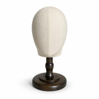 Mannequin Head with Stand Pedestal-Mounted Hat Display Stand Professional Hat Display Head for Shop Owners