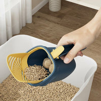 2-in-1 waste collector and Storage Box, combined waste collector with Cat Waste Bin PP Material Holder Tool for Cat Owner Gifts