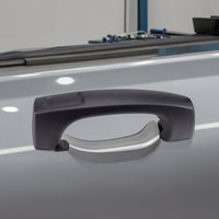 Exterior Door Handle Textured Outer Door Handle Hardware Black Molded for Mechanics