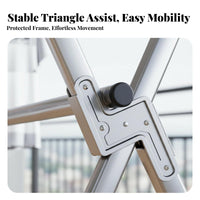 Foldable Drying Rack Indoor & Outsidedoor Use Foldable X-Shaped Frame Airer Extendable Clothes Horse for Apartment Dwellers, Homemakers, Balcony, Yard