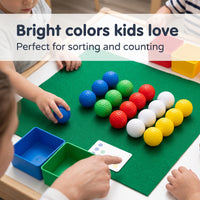 Toy Golf Balls for Children's Backyard Fun and Learning, Unisex Plastic Set
