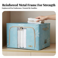 Foldable textile Storage Box Large Capacity Closet Organizer Stackable