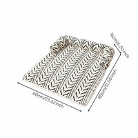 Non-Slip Dog Sofa Bed Thickened Cushion Luxury Pet Mat with Pillow Water Absorbent Pet Sofa Protector for Floor