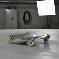 Easy to Use Car Moving Dolly Swivel Wheels Motorcycle Moving Dolly Heavy Duty Thick Steel Plate for Property Personnel, Garage Workers, Mechanics, Parking Lot, Repair Shop