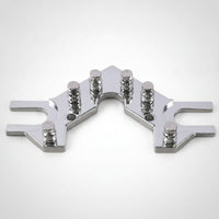 Electroplated Guitar String Guide with Rollers Easy to Install Roller String Guide Long-Lasting Lightweight for Guitarists