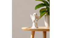 Praying Angel Figurine Small Desktop Ornament Serene for Office Desk, Collectors