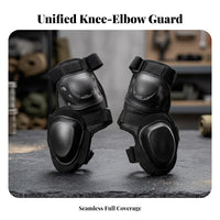 Adjustable Straps Motorcycle Knee Pads Contoured Hard Shell Knee Pads Vented Leg Guard Impact Protection