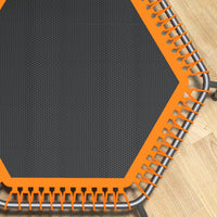 Hexagonal Trampoline bar Sturdy Trampoline Adjustable Handle Compact Rebounder Bar for Apartment