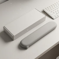 Keyboard Wrist Rest Even Surface Silicone Wrist Pad Computer Accessory Tapered End Pain Relief