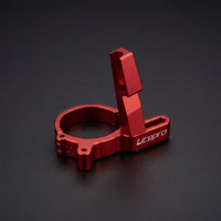 CNC Machined Front Derailleur Clamp Adapter Aluminum Front Derailleur Adapter Anodized Lightweight for Cyclists