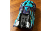 1:18 RC Car Body Shell Easy to Replace Blue RC Body Shell Vehicle Part for Repair, Upgrade