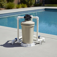 Pool Sand Container Base Outdoor Use Support Bracket