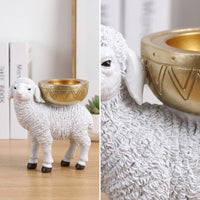 Sheep Incense Holder Elegant Decor Ornate for Desktop