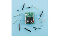 Gliding Control Unit Board 3 Socket Design Rc Airplane Control Unit Board Small and Light Model Toy Part for Hobby Building