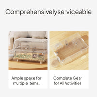 Transparent Hamster Habitat, Large Pet Villa, Easy Clean