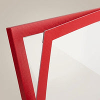 Self-adhesive magnetic frame, modern information frame for shop, office & door, double-sided, portrait or landscape format, certificate frame