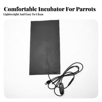 Parrot Nursery Box Constant Temperature Heated Avian Hatchery Chick Brooder Heating Plate Keeps Chicks Warm Chick Warming Box