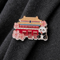 Forbidden City Brooch Pin Souvenir Gift for Kids and Friends