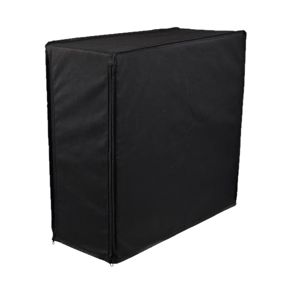 Dustproof Desktop Computer Dust Cover Oxford Cloth Computer Tower Cover Black Fitted