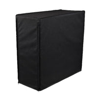 Dustproof Desktop Computer Dust Cover Oxford Cloth Computer Tower Cover Black Fitted