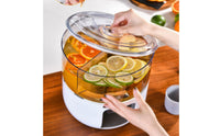 Large Capacity Spigot Drink Dispenser Easy Pour Plastic Beverage Jug Wide Opening for Buffet, Picnic