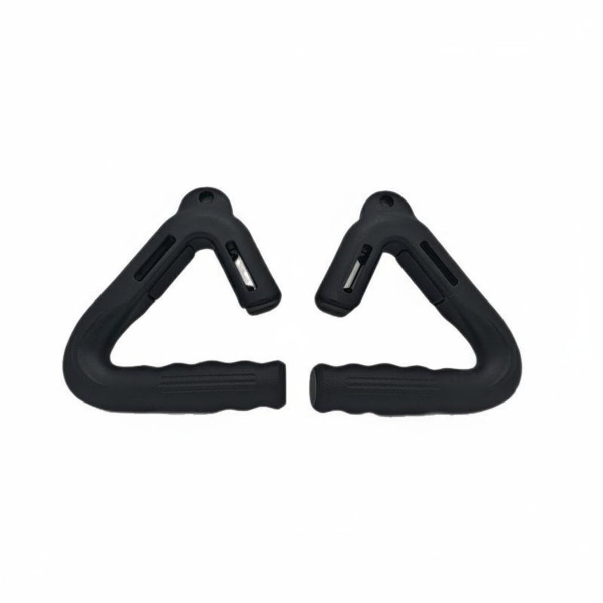 2 Pieces Multi-Functional Pull up Handles Wide Compatibility Strength Training Handles Sweat-Absorbing for Bodybuilders, Weightlifters