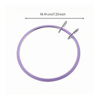 Embroidery Hoop Easy to Use Embroidery Hoop Portable Craft Tool for Needlework