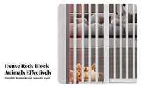 Expandable Width Safety Gate Extension Panel Easy Installation Pet Barrier Compsinglent Tooltool-Less Assembly Multiple Size Options for Feline Owners, Parents, Doorways, Indoors, Hallways, Stairways