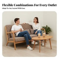 Upholstered Armchair and Table Set Modern Design for Coffee Shop, Office, Adults