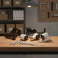 Automobile Powertrain Mount Kit Billet Motor Bracket Kit Easy to Install Performance Engine Bracket for Car Enthusiasts