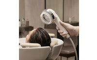 Soft Bristles Shampoo Basin Shower Head Multiple Spray Holes Massage Shower Head Side Switch for Hair Washing
