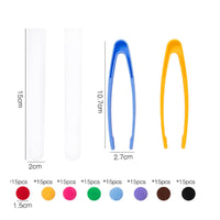 Fine Movement Skills Training Pompom Color Matching Toy Child-Centered Inspired Clamp Ball Sorting Game Hand-Eye Coordination for Toddlers