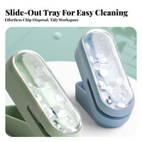 Single Hole Punch Compact Size Single Hole Puncher Single-Hand Handheld Paper Punch for Students, Teachers, School, Crafting