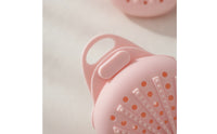 Gentle Exfoliating Silicone Soap Bag Drainage Soap Pouch with Loop Ventilated Holder Flexible for Travel