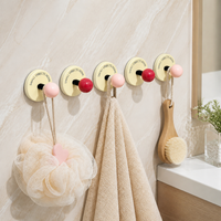 Sturdy Duty Suction Cup Hooks, 2 Piece Removable Wall Hooks, 5 kg Top-rated Load, Drill for Tile, Glass, Metal